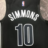 2023 Nets SIMMONS #10 Black NBA Jerseys