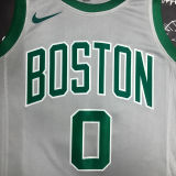 Celtics TATUM #0 Grey NBA Jerseys