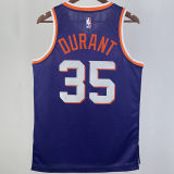 2023/24 Suns DURANT #35 Purple NBA Jerseys