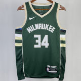 2023/24 Bucks ANTETOKOUNMPOL #34 Green NBA Jerseys