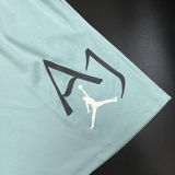 2024/25 Jordon Light Green Cotton Shorts Pants