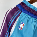 2024/25 Hornets Blue Retro Training Shorts NBA Pants
