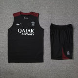 2024/25 PSG Black Vest Training Jersey(A Set)
