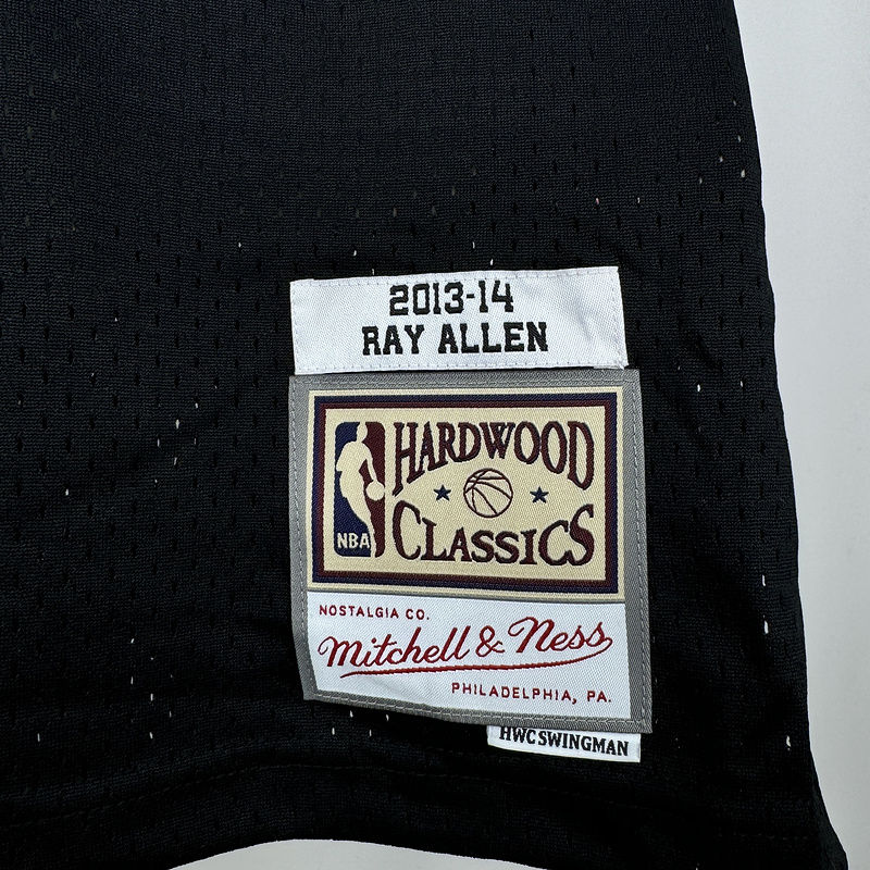 Miami Heat ALLEN #34 Black Retro NBA 6