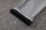 22024/25 England Grey Hoody Zipper Jacket Tracksuit