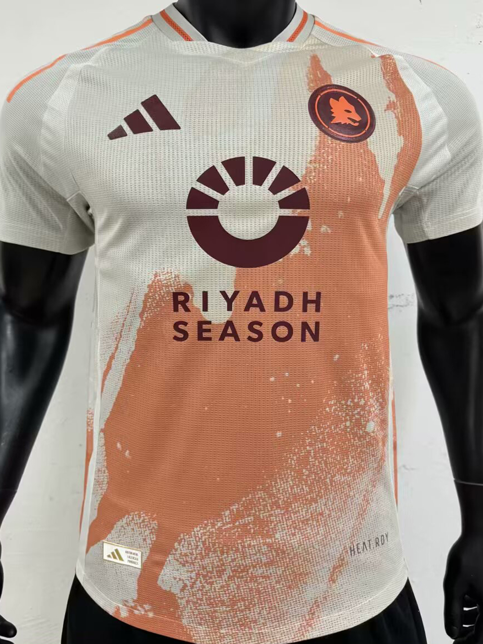 2024/25 AS Roma Visitante White Versión Jugador