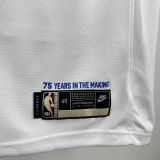 NY Knicks BRUNSON #11 White 75th Retro NBA Jerseys 75周年