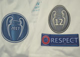 2017/18 RM Home White Retro Fans Soccer Jersey