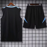2024/25 Argentina Black Vest Training Jersey(A Set)