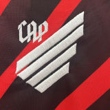 2024/25 AT Paranaense Home Red Fans Soccer Jersey