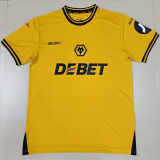 2024/25 Wolves Home Yellow Fans Soccer Jersey