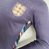 2024/25 England Away Player Version Long Sleeve Jersey
