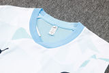 2024/25 Man City Sky Blue Vest Training Jersey(A Set)