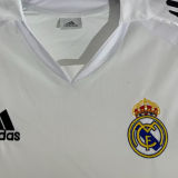 2005/06 RM White Home Retro Soccer Jersey