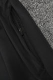 2025 Brazil Black Sweater Tracksuit