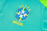 2024/25 Brazil Green Kids Sweater Tracksuit