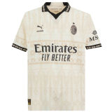 RAFA LEãO #10 AC Milan x PUMA x Pleasures 4Th Fans Jersey 2023/24 欧冠体