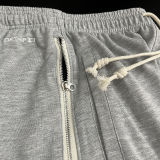 2024/25 Nk~ Grey Pure Cotton Sports Trousers Zipper style