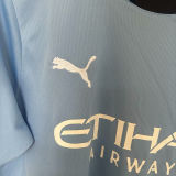 CHAMPIONS #24 Man City 1:1 Quality Home Blue Fans Jersey 2024/25 新款 ★★
