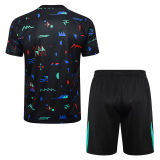 2025 Portugal Black Training Jersey(A Set)
