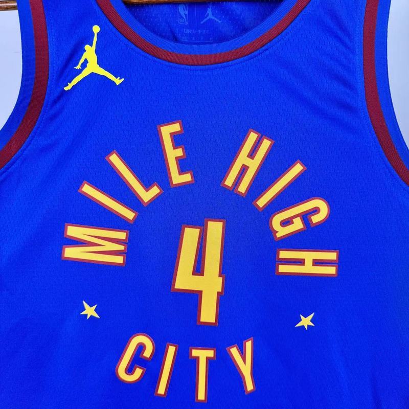 Nuggets WESTBROOK #4 Blue NBA 4