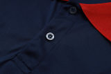 2025 England Sapphire Blue POLO Training Tracksuit