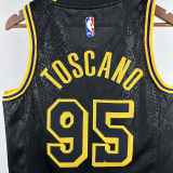 2024/25 Lakers TOSCANO #95 Black NBA Jerseys