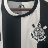 2024/25 Corinthians Third Black WHite Fans Soccer Jersey