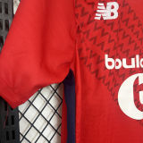 2024/25 Lille Home Red Fans Soccer Jersey