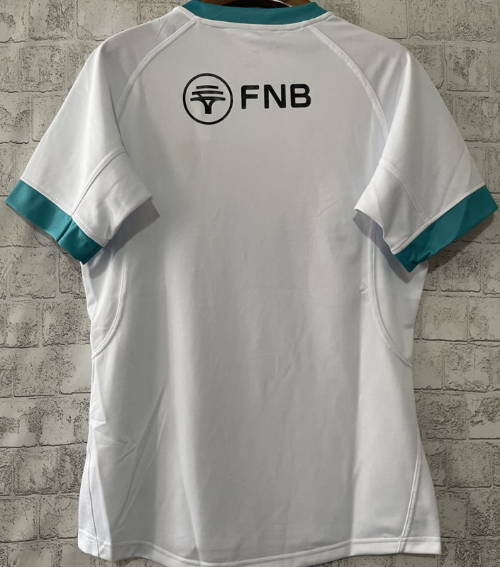South Africa Rugby Visitante Versión Aficionado 2024/25 (Blanca) 2