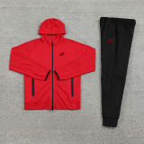 2024/25 Nk~ Red Hoody Zipper Jacket Tracksuit