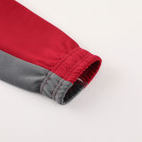 2024/25 AC Red Grey Jacket Tracksuit