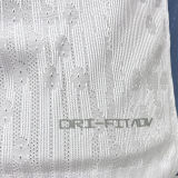 2024/25 In Milan Away White Player Version Long Sleeve Jersey