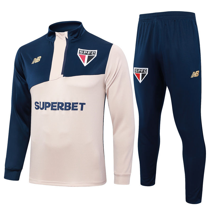 Sao Paulo Off- Sweater Chándal 2025 (Blanca)