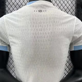2024/25 Uruguay Away White Playe Version Jersey 乌拉圭