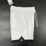 2024/25 Jordon White Cotton NBA Shorts Pants