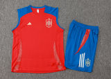 2024/25 Spain Red Vest Training Jersey(A Set)