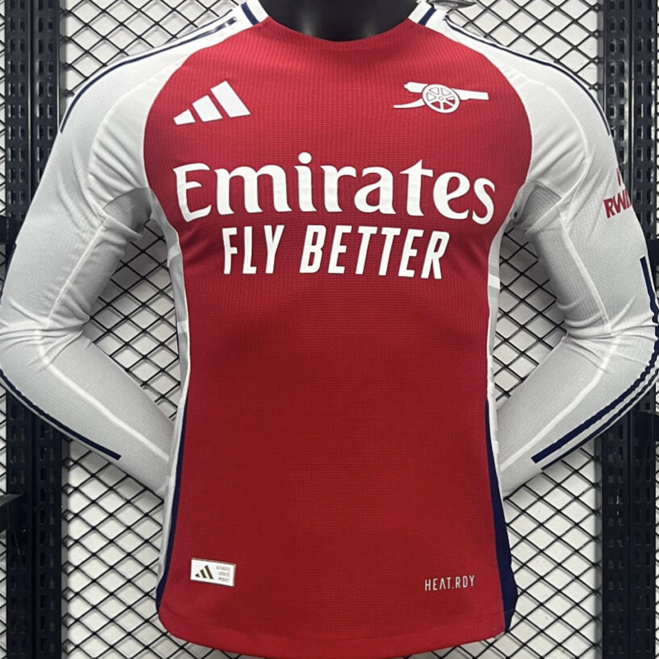 2024/25 Arsenal Local Red Versión Jugador