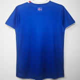 2016/17 Iceland Home Blue Retro Retro Jersey