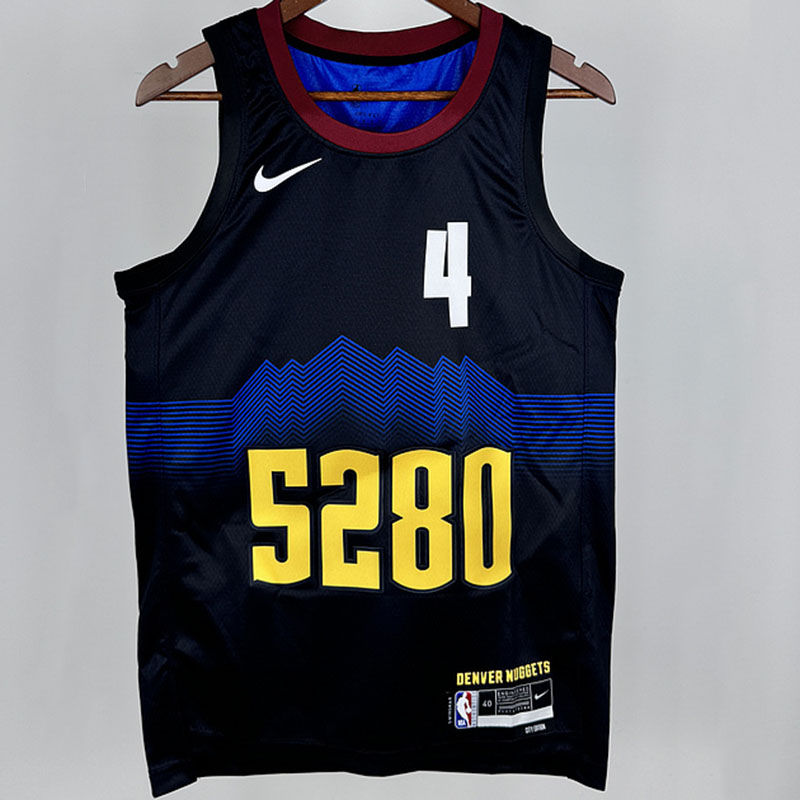 Nuggets WESTBROOK #4 Black NBA