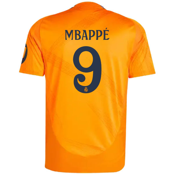 MBAPPÉ #9 RM Away Fans Jersey 2024/25 （UCL Font)