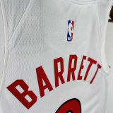 2023 Toronto Raptors BARRETT #9 White NBA Jerseys