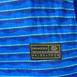 2024/25 Brazil Away Blue Player Version Long Sleeve Jersey