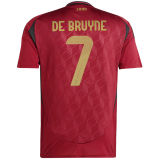 2024/25 Belgium Home Red Kids Soccer Jersey