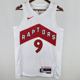 2023 Toronto Raptors BARRETT #9 White NBA Jerseys