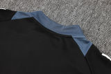 2024/25 M Utd Black Sweater Tracksuit