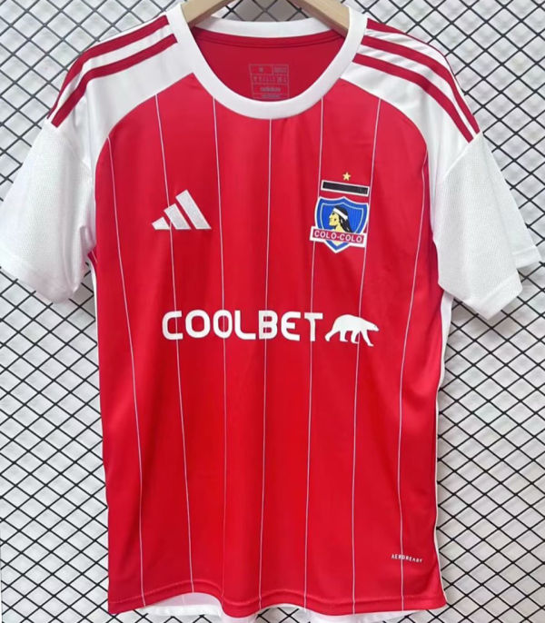 2024/25 Colo-Colo Third Red Fans Soccer Jersey