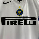 2004/05 In Milan Away White Retro Soccer Jersey