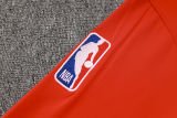 2024/25 Bulls Red Hoody Zipper Jacket Tracksuit
