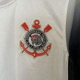 2024/25 Corinthians Home White Kids Soccer Jersey